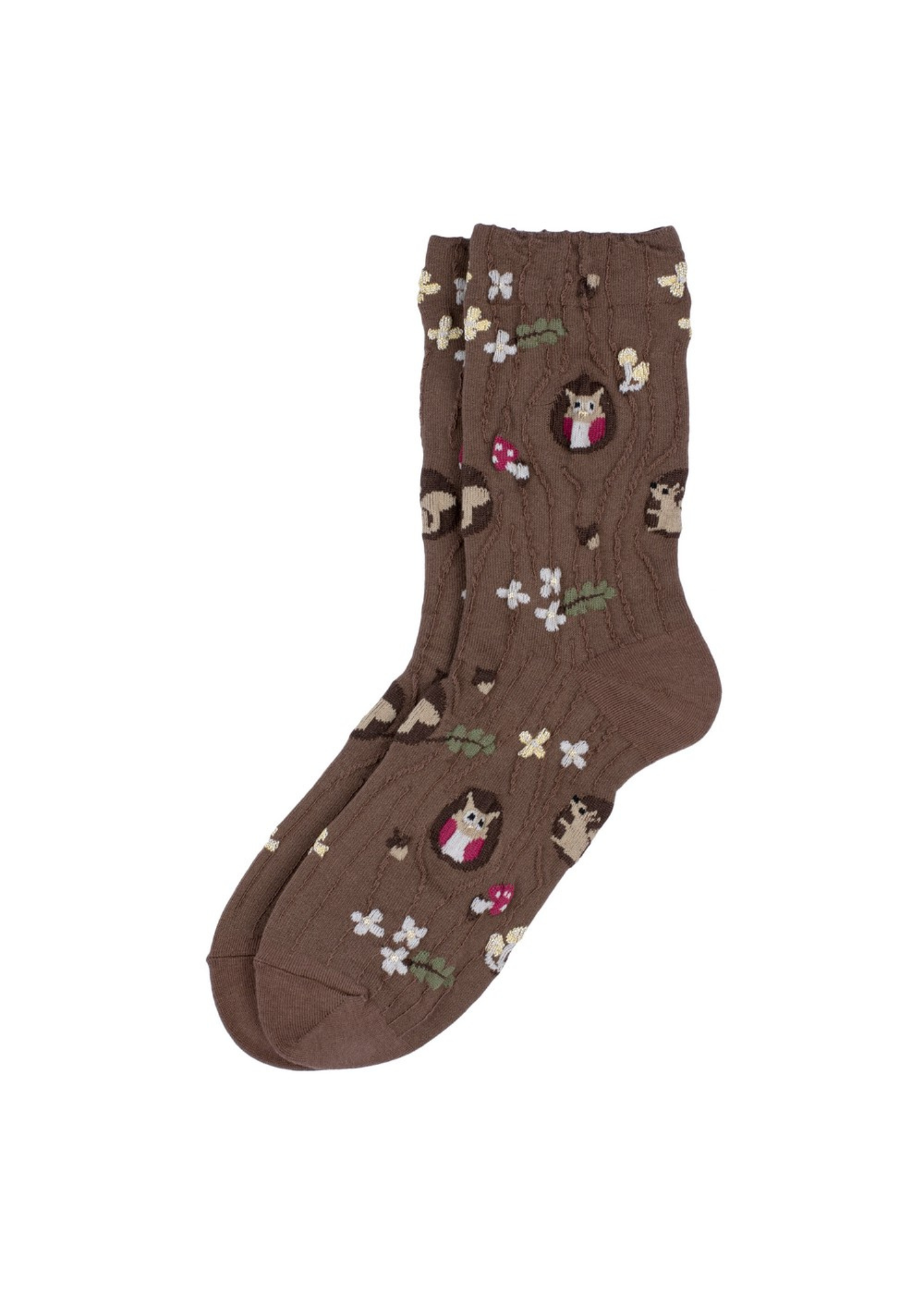 Joe Cool - Woodland Critters Textured Socks