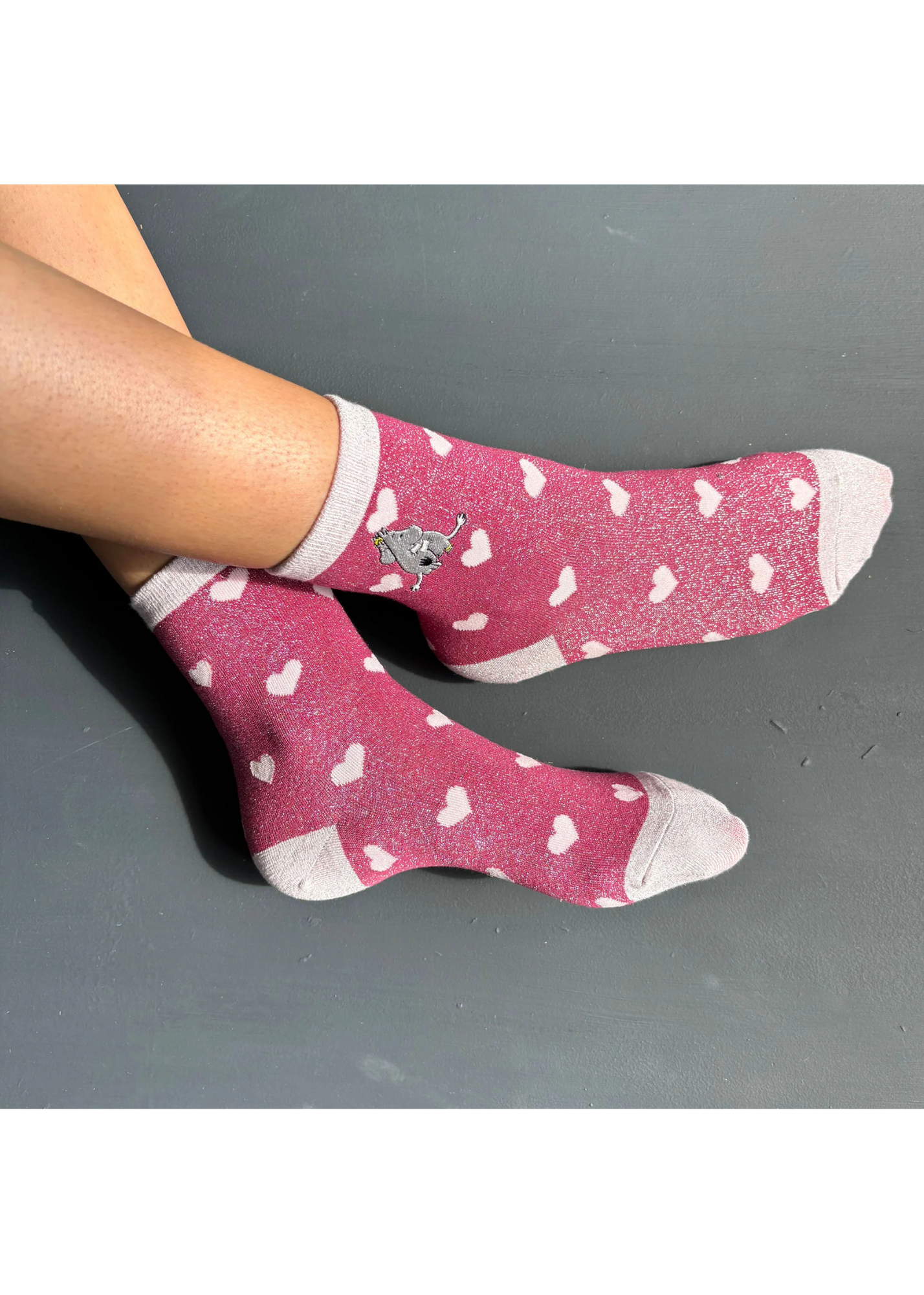 House of Disaster - Moomin Love Glitter Socks