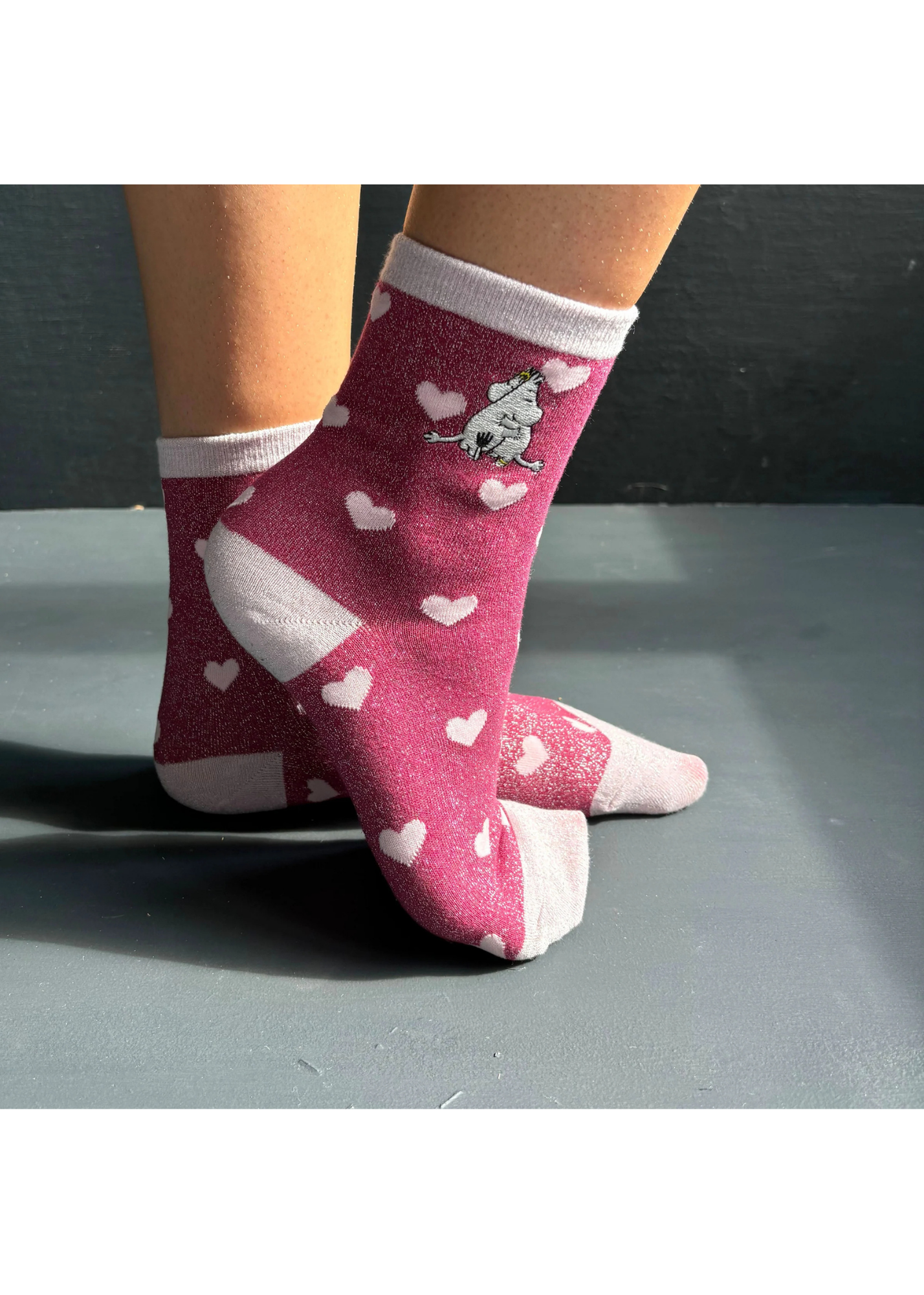 House of Disaster - Moomin Love Glitter Socks