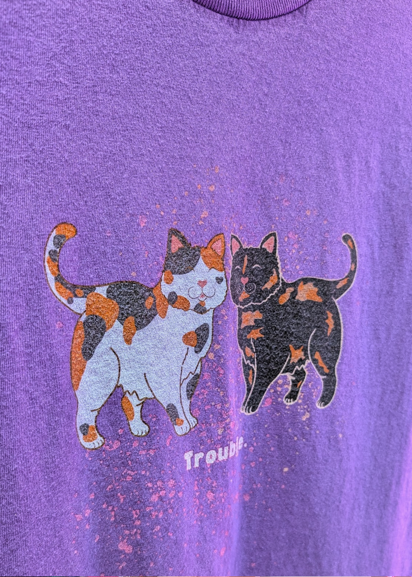 Home of Rainbows - Tortie Trouble Cat Tee