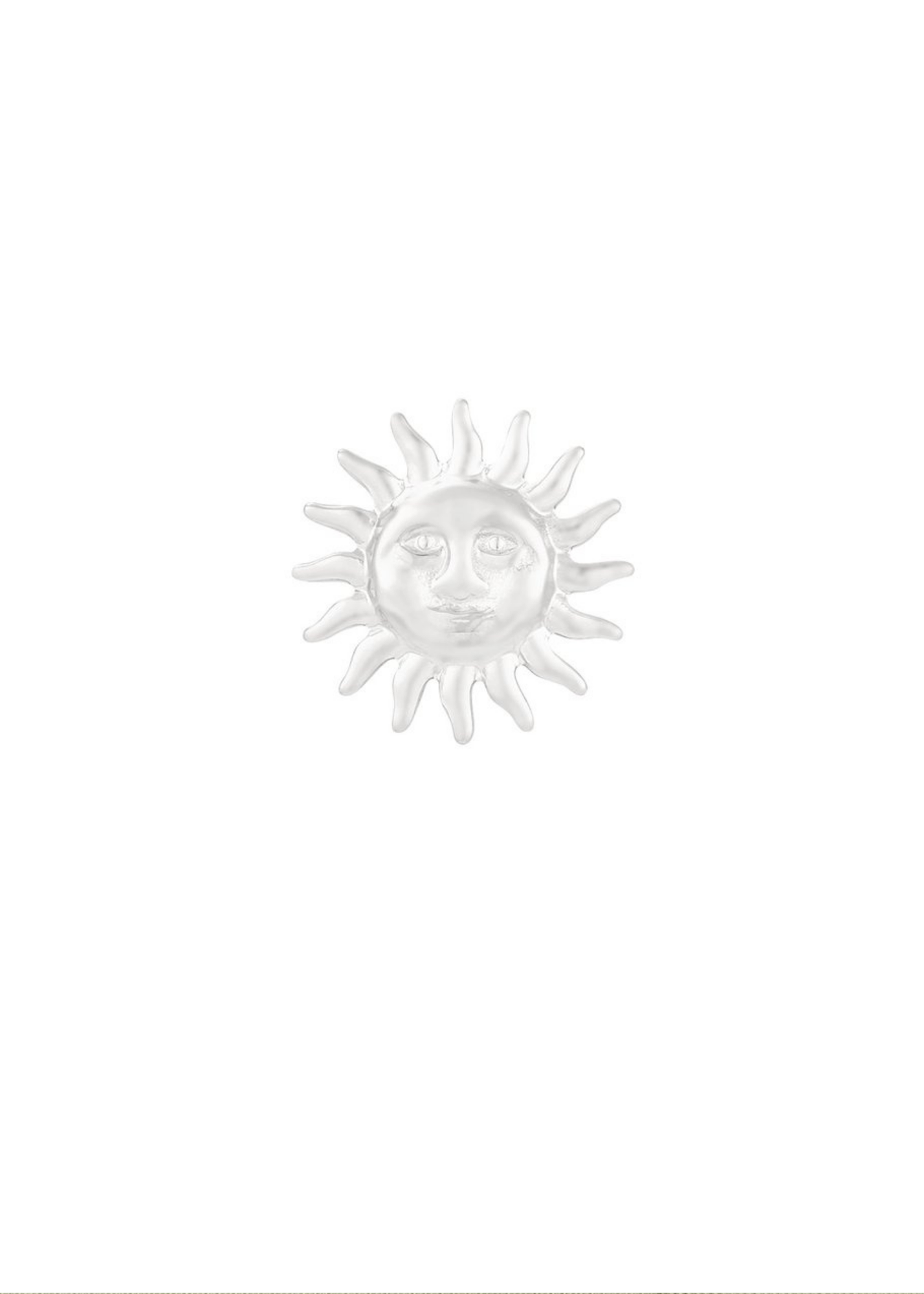 The Edit - Sunshine Brooch in Silver