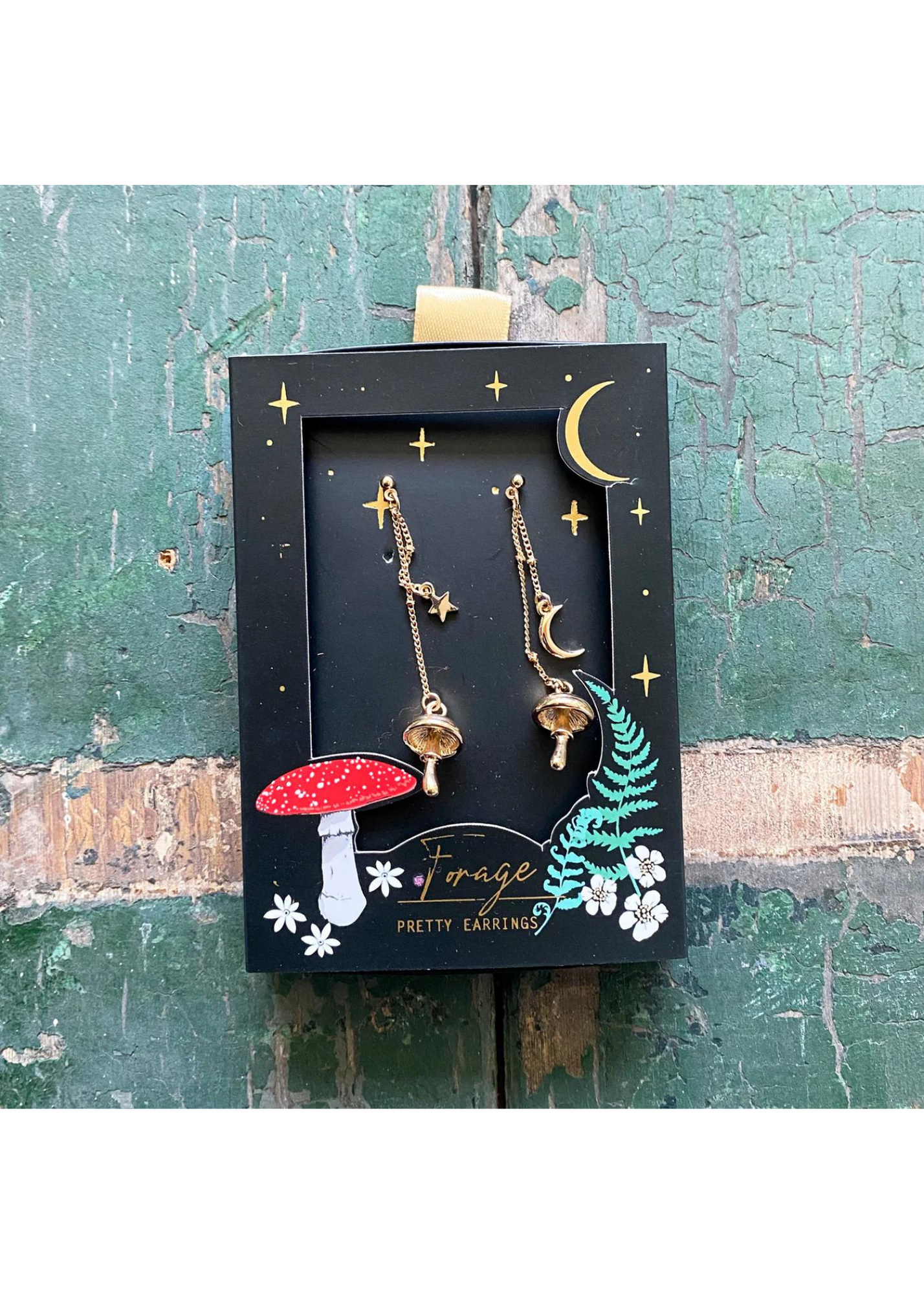 House of Disaster - Forage Gold Earrings