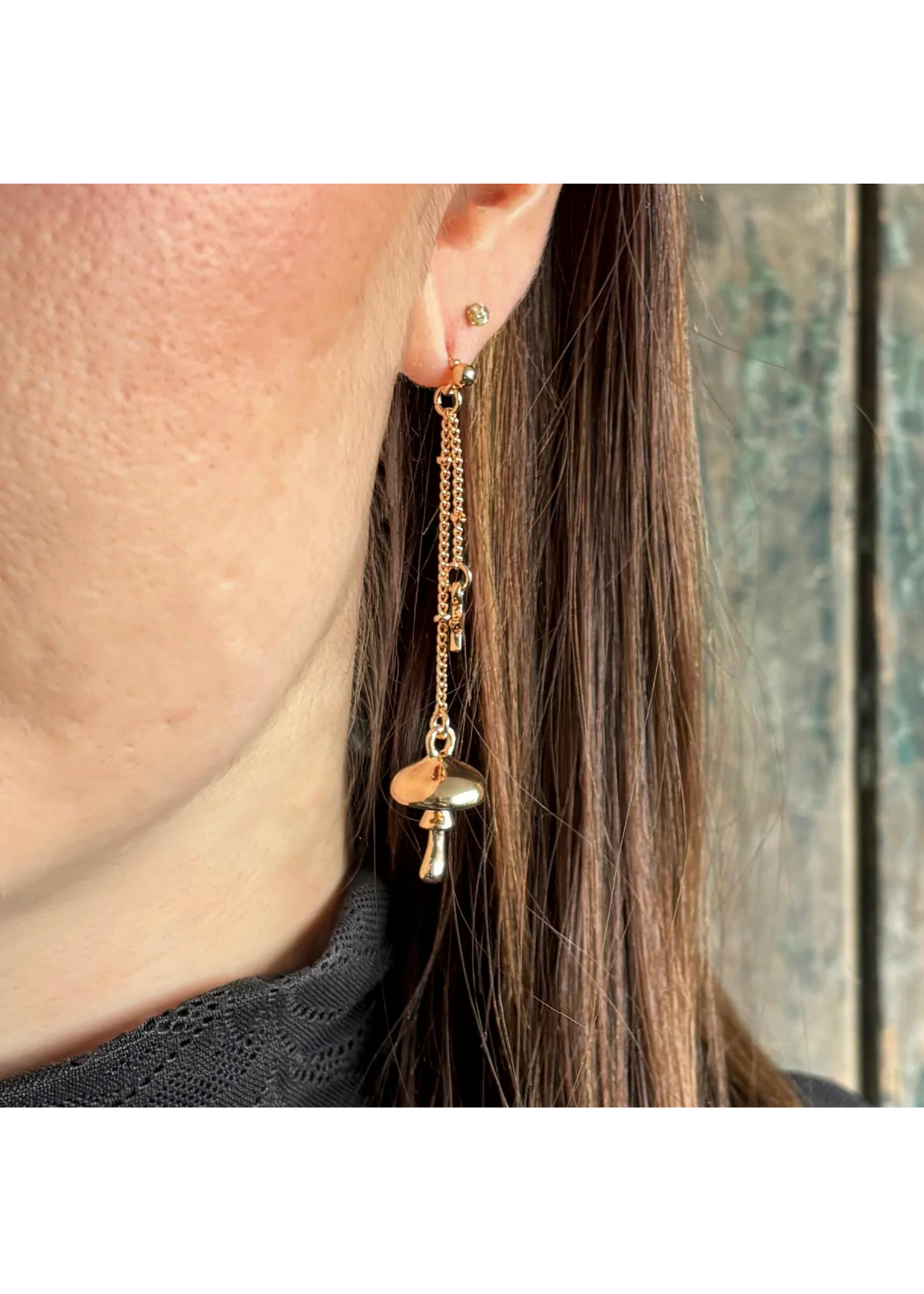 House of Disaster - Forage Gold Earrings