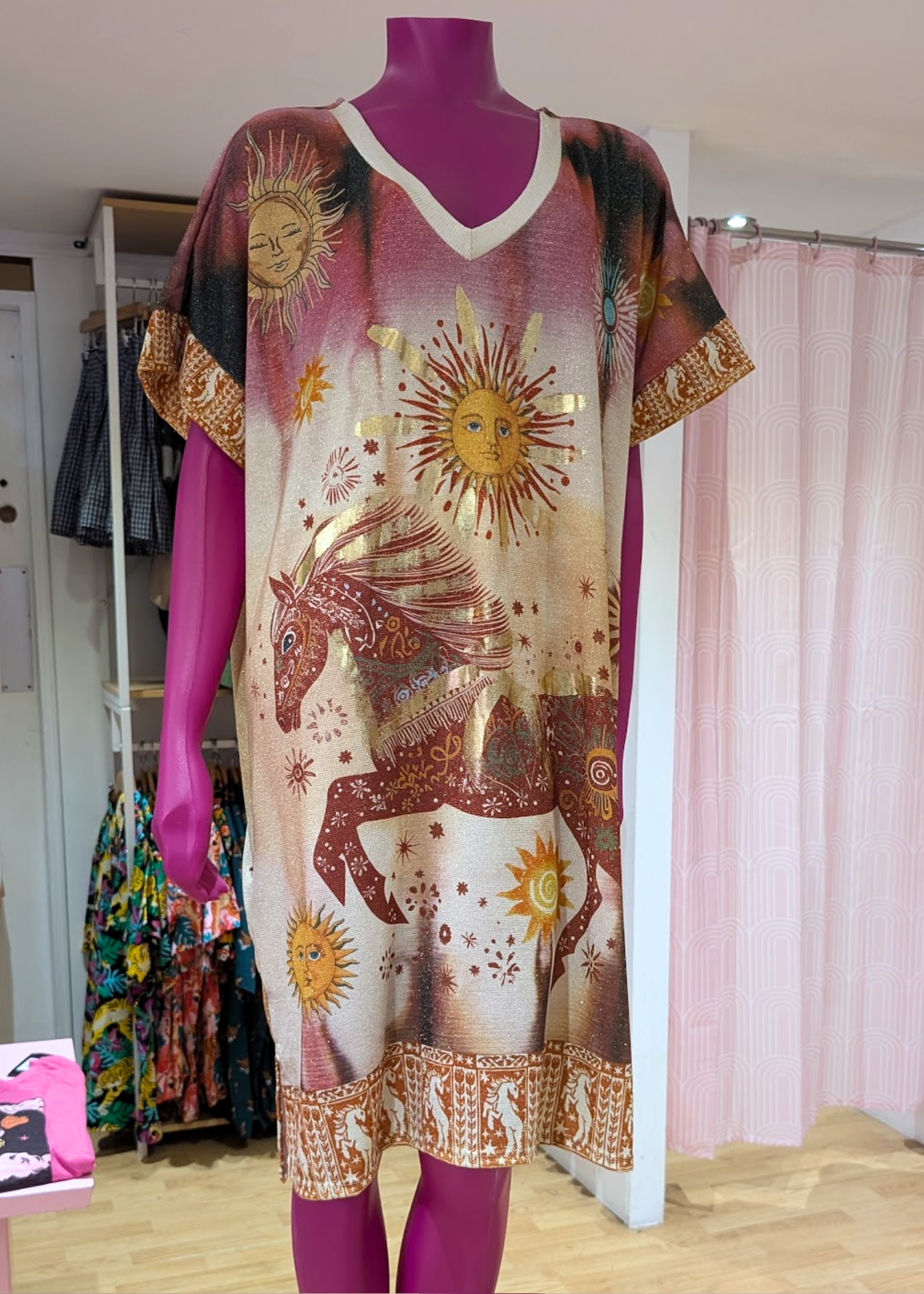 The Edit - Sparkly Sun and Horse Dress