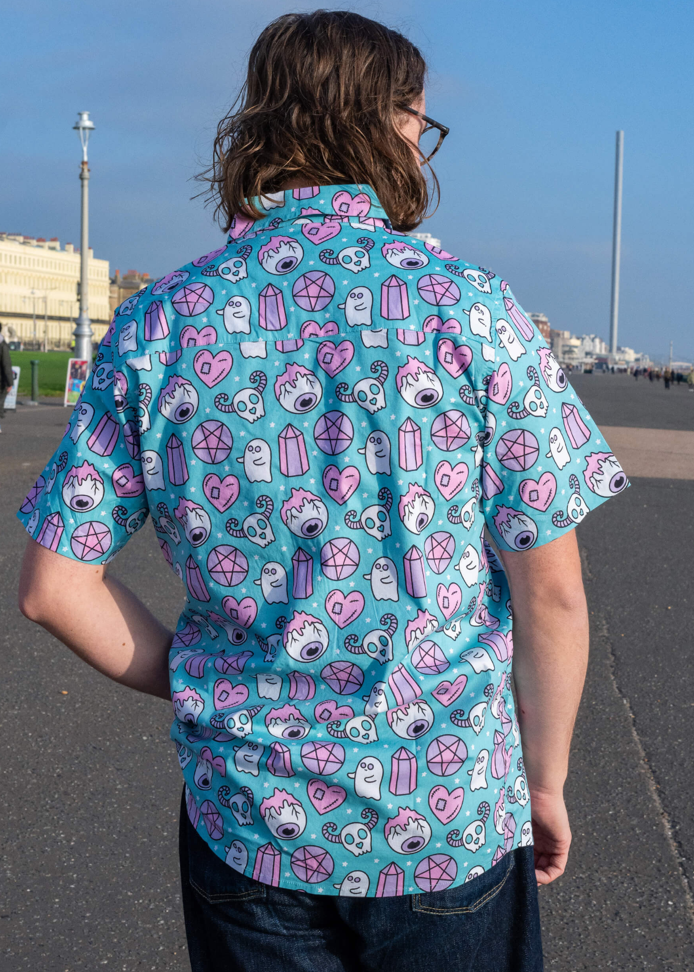 Run & Fly - Pretty Spooky Short Sleeve Shirt