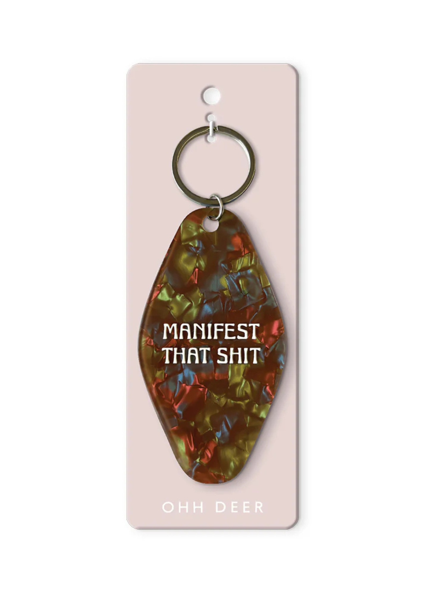 Ohh Deer - 'Manifest That S**t' Keyring