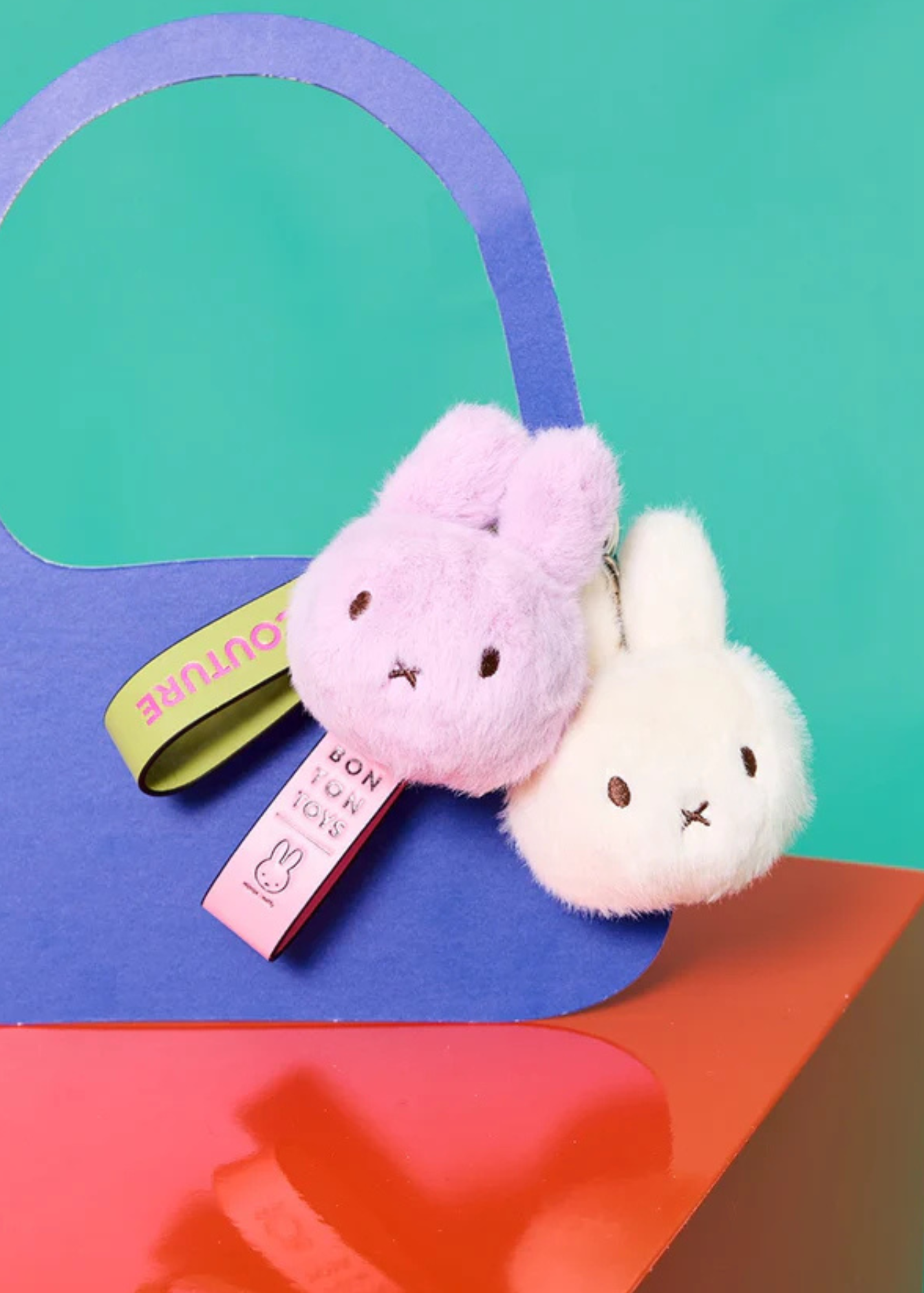 Peanuts - Miffy ECO Fuzzy Lilac Bag Charm