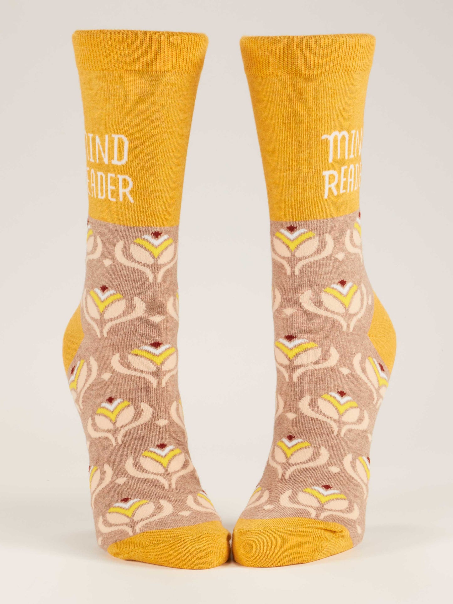 Blue Q - Mind Reader Crew Socks