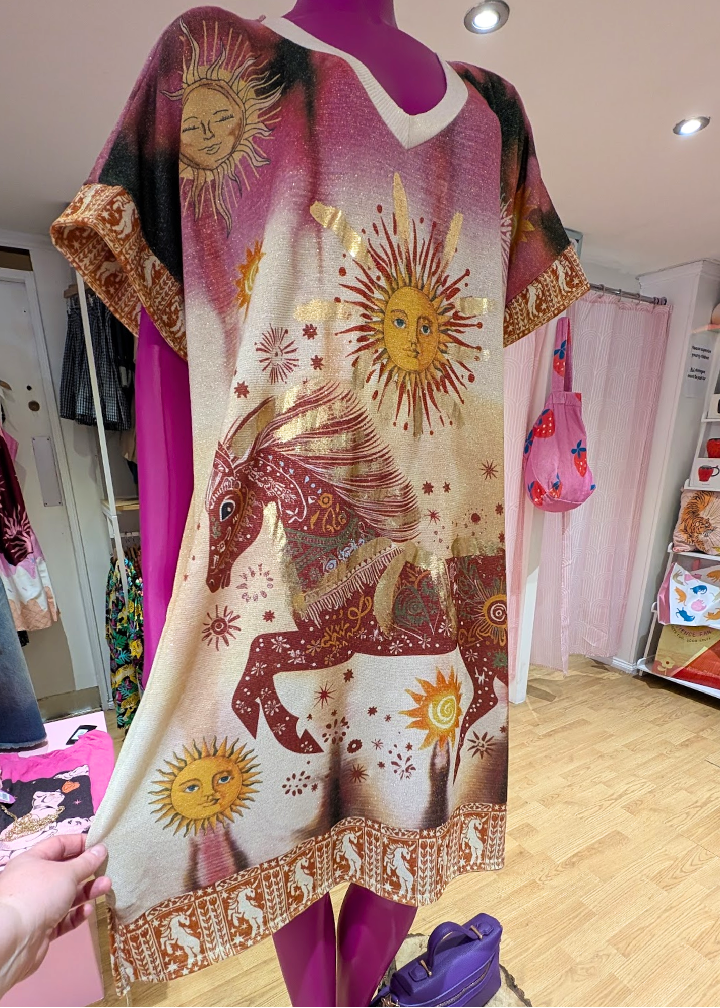 The Edit - Sparkly Sun and Horse Dress