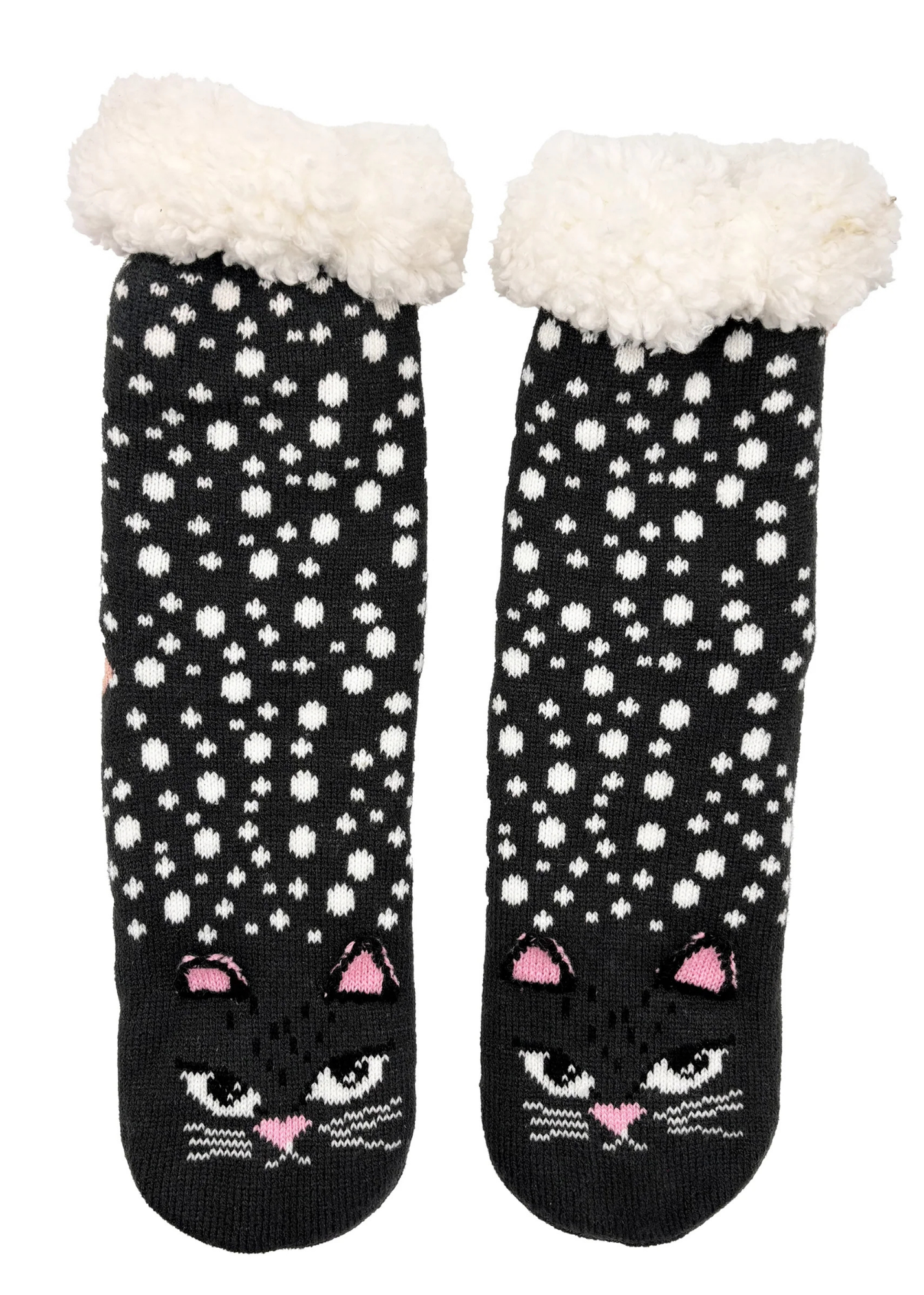 House of Disaster - Feline Cat Face Slipper Socks