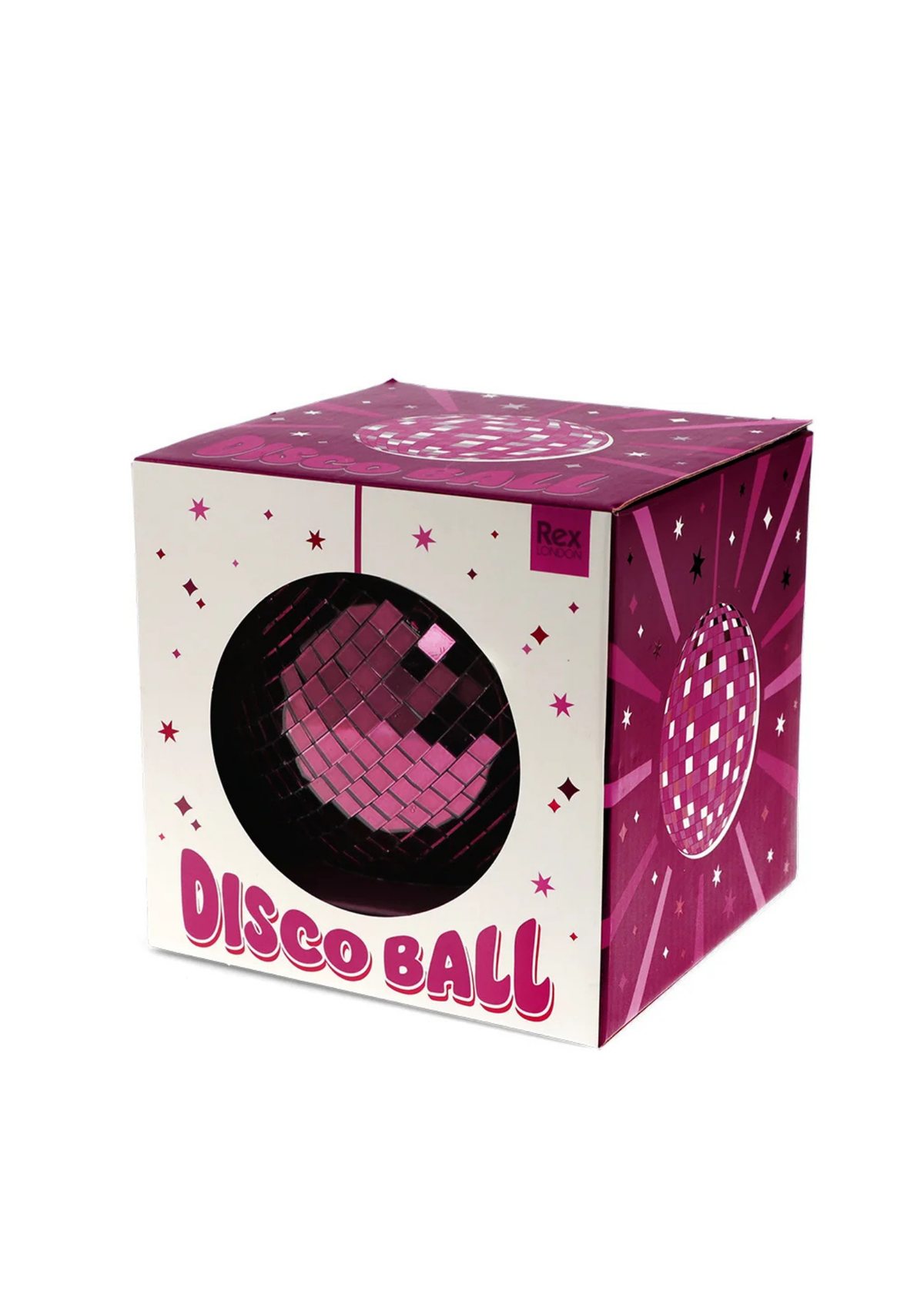 Rex London - Medium Hanging Plum Disco Ball