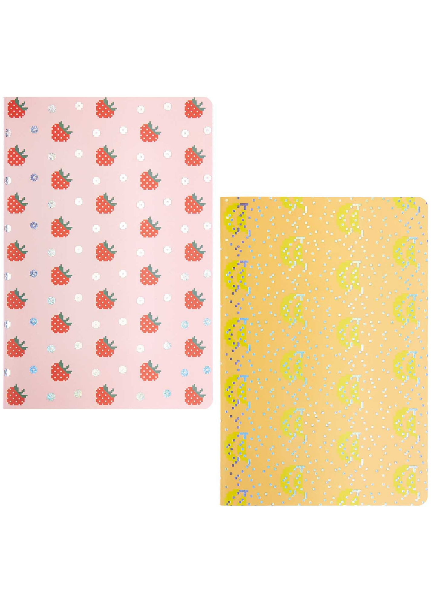 Rico Design - Set of 2 Strawberry Notebooks
