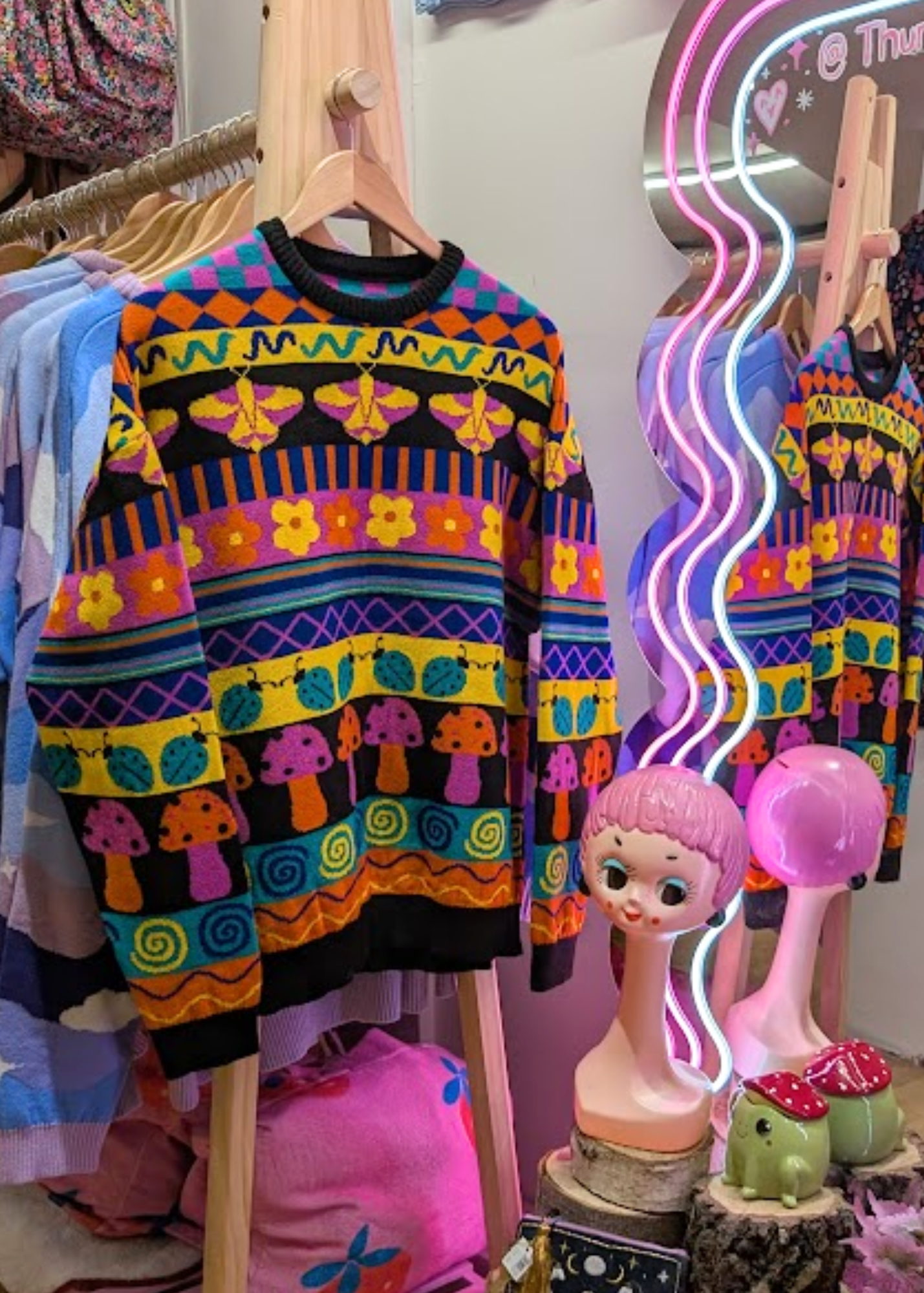 COMING SOON: Home of Rainbows - The 90s Nature Knit Jumper