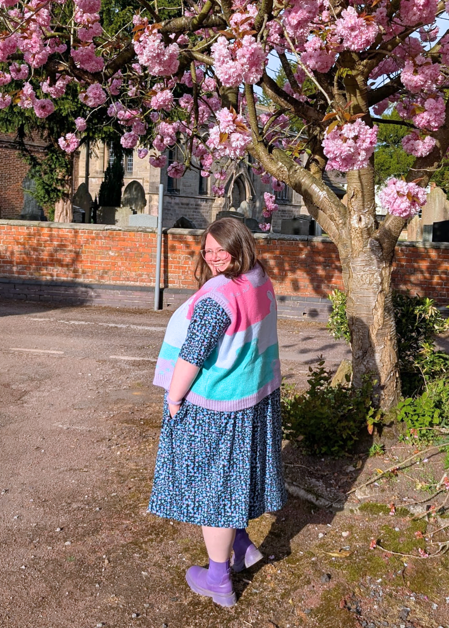 Home of Rainbows - Pastel Peepo Animal Knit Sweater Vest