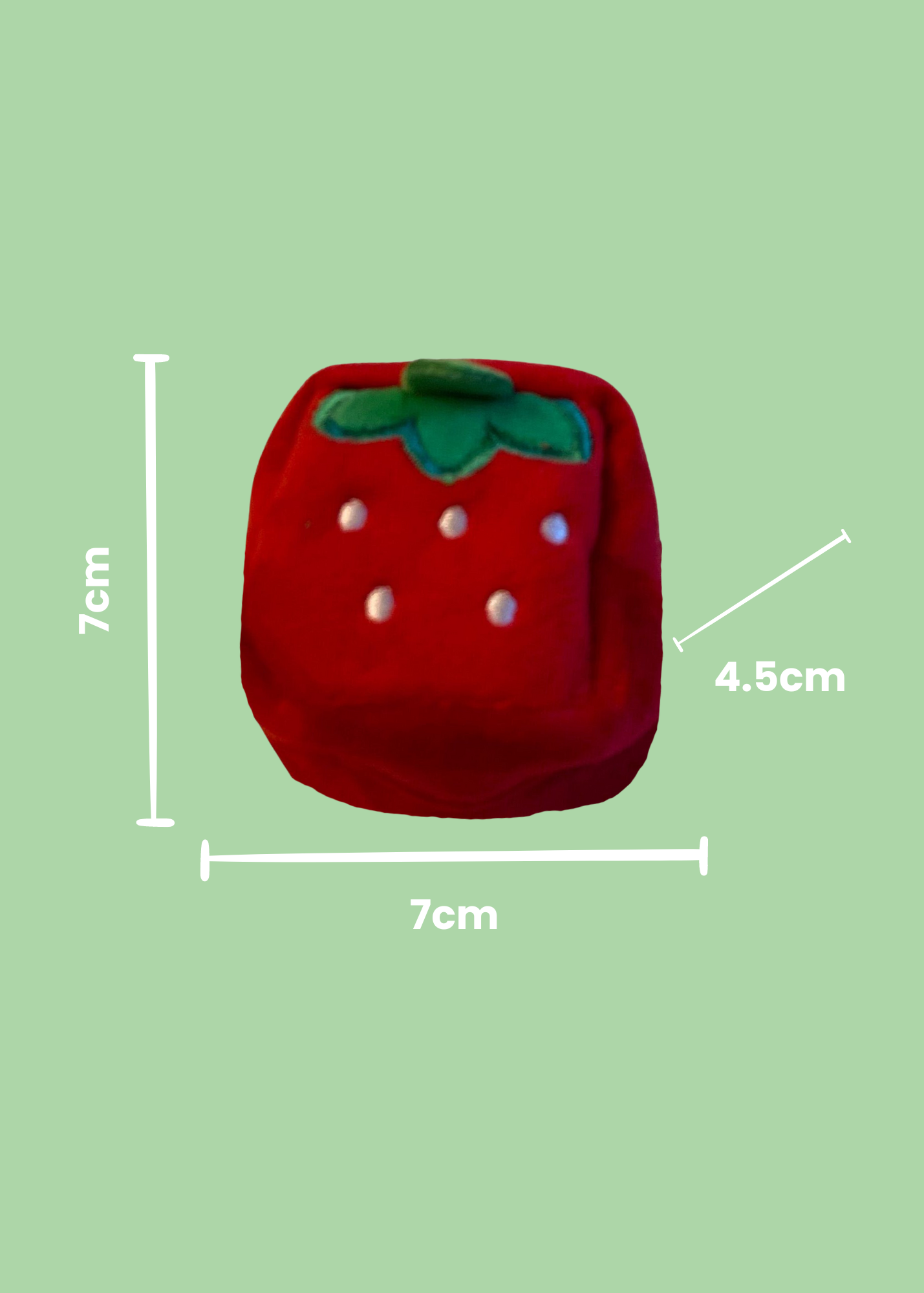 The Edit - Sweet Mini Strawberry Coin Purse