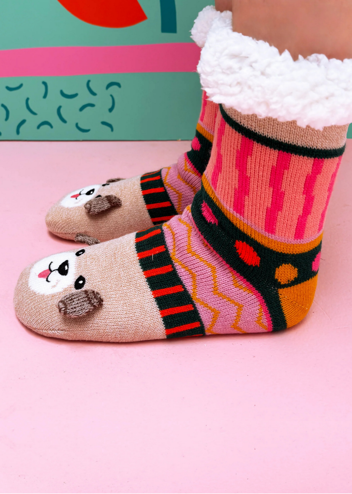 House of Disaster - Dog House Slipper Socks