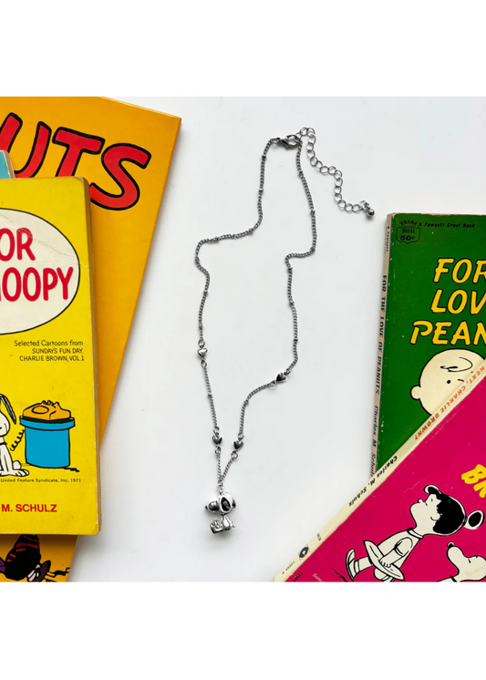 House of Disaster - Peanuts Enamel 3D Snoopy Necklace