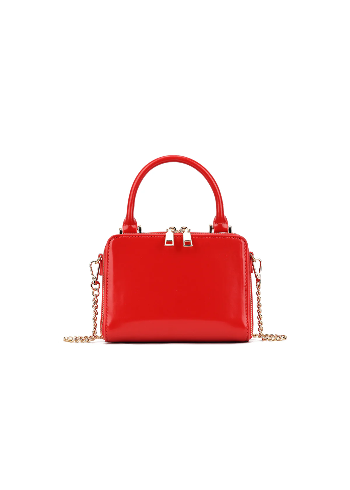 The Edit - Cherry Red Box Bag
