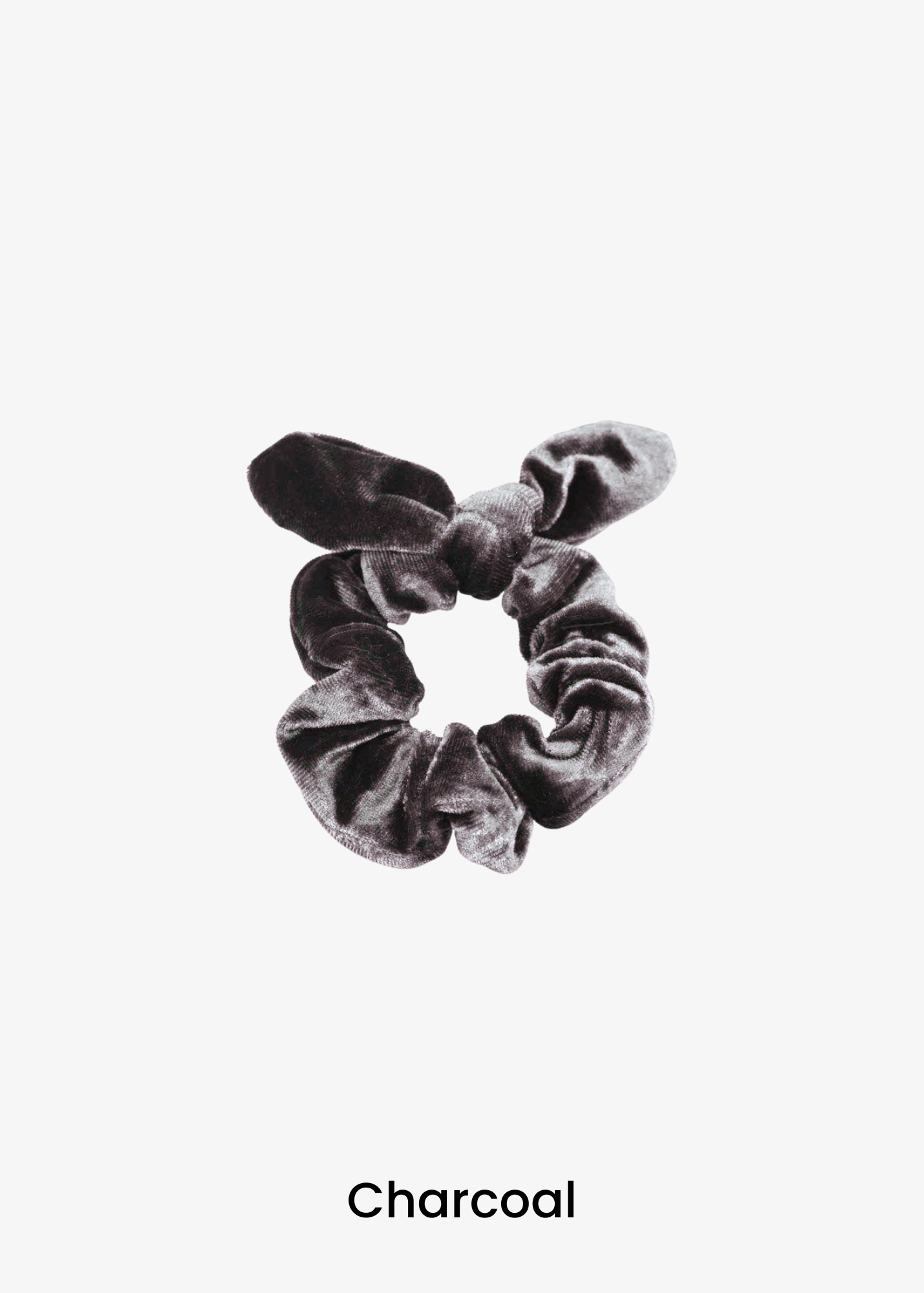 The Edit - Single Velvet Bow Scrunchie