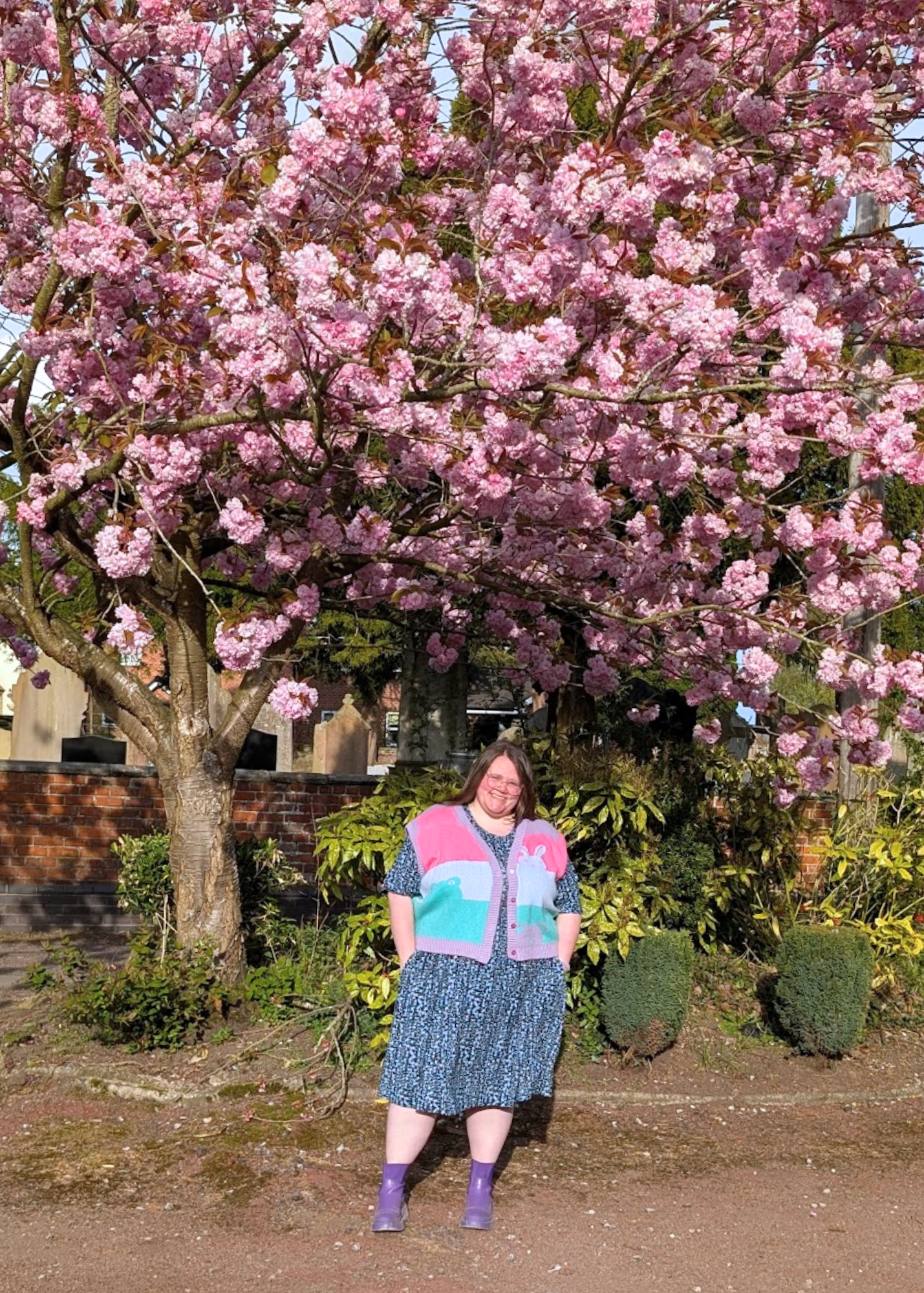 Home of Rainbows - Pastel Peepo Animal Knit Sweater Vest