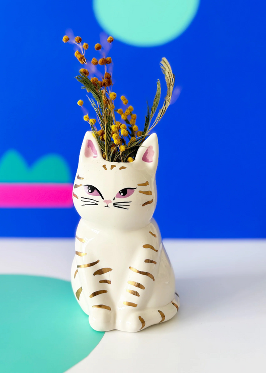 House of Disaster - Catnip Cat Vase