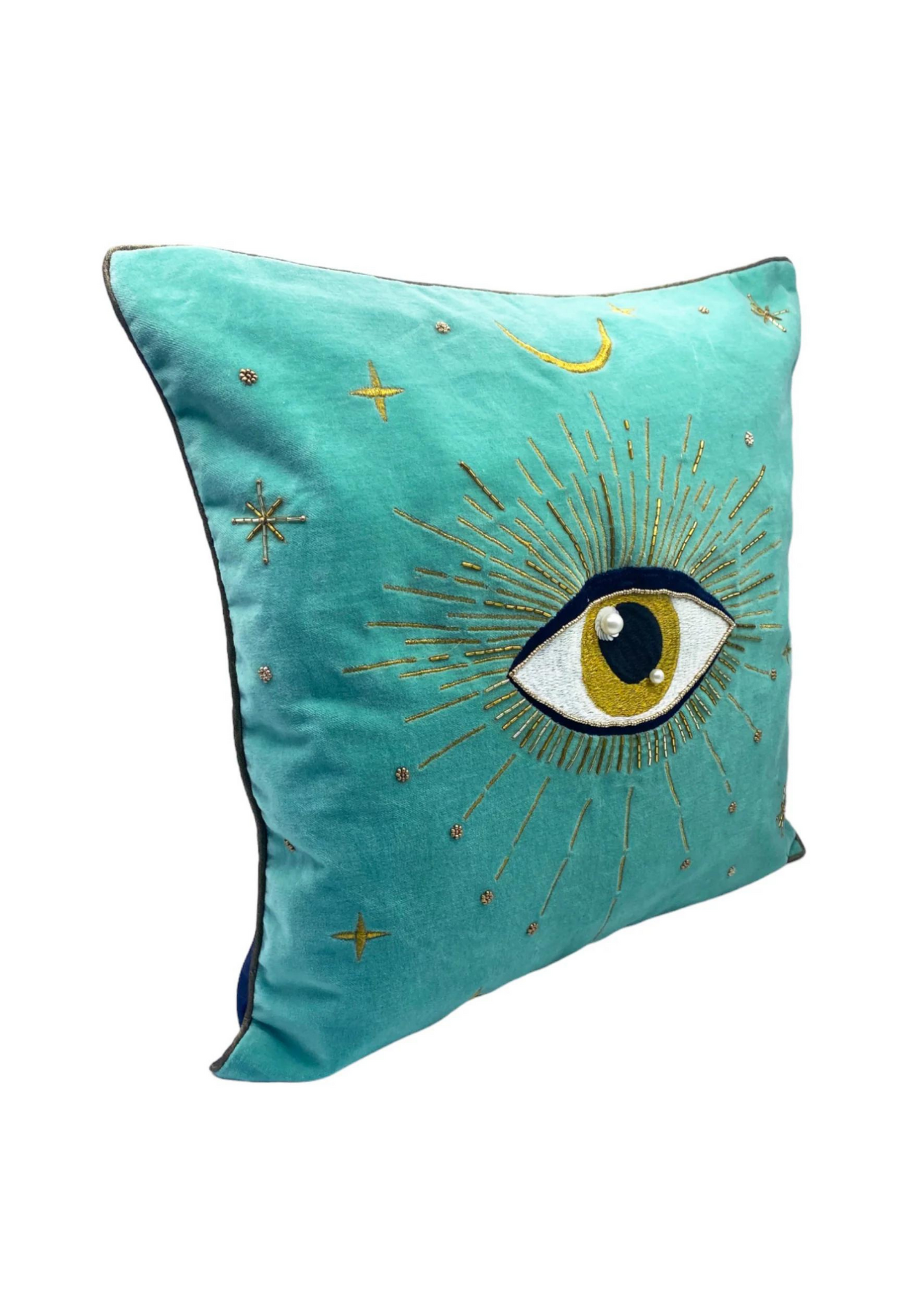 House of Disaster - Glimmer Evil Eye Cushion
