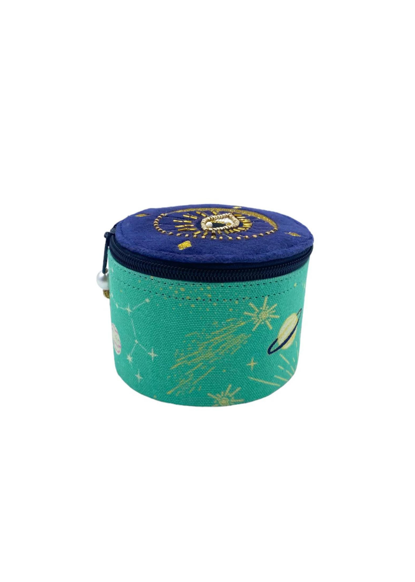 House of Disaster - Glimmer Evil Eye Round Box