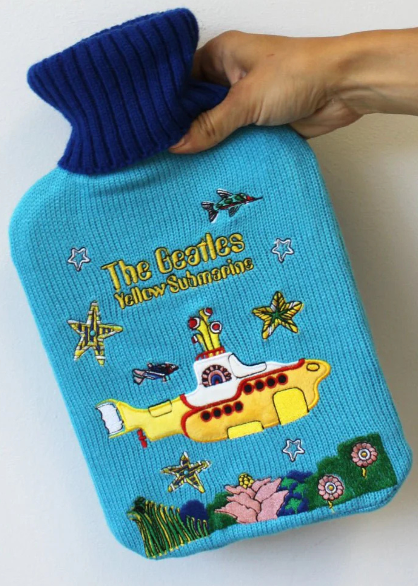House of Disaster - Beatles Yellow Submarine Hot Water Bottle