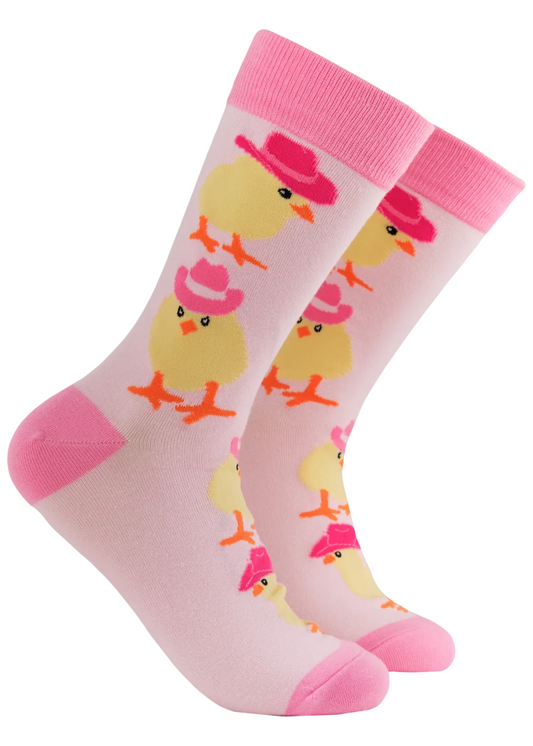 Socktopus - Pink Cowboy Chicks Socks