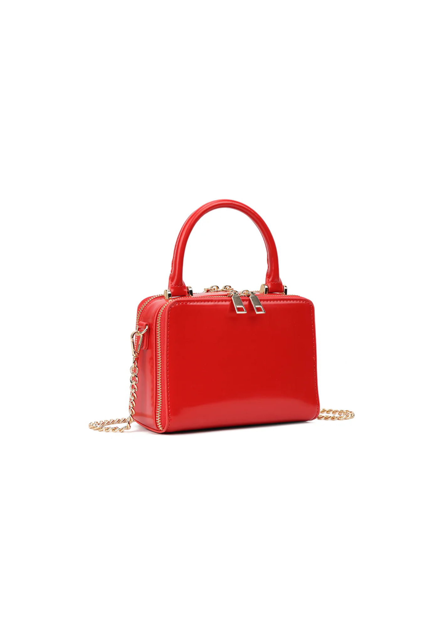 The Edit - Cherry Red Box Bag
