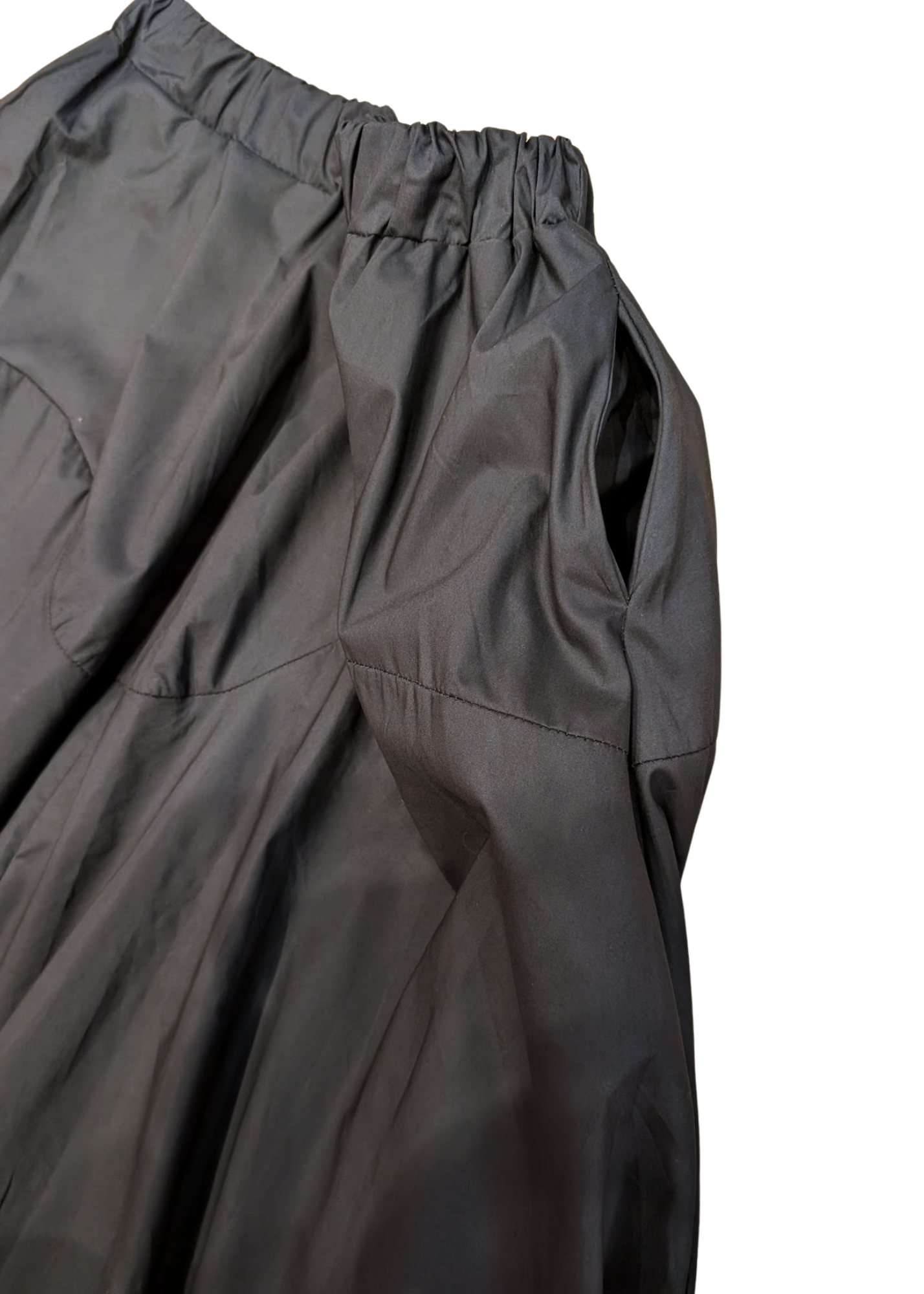 The Edit - Black Puffball Skirt with Pockets