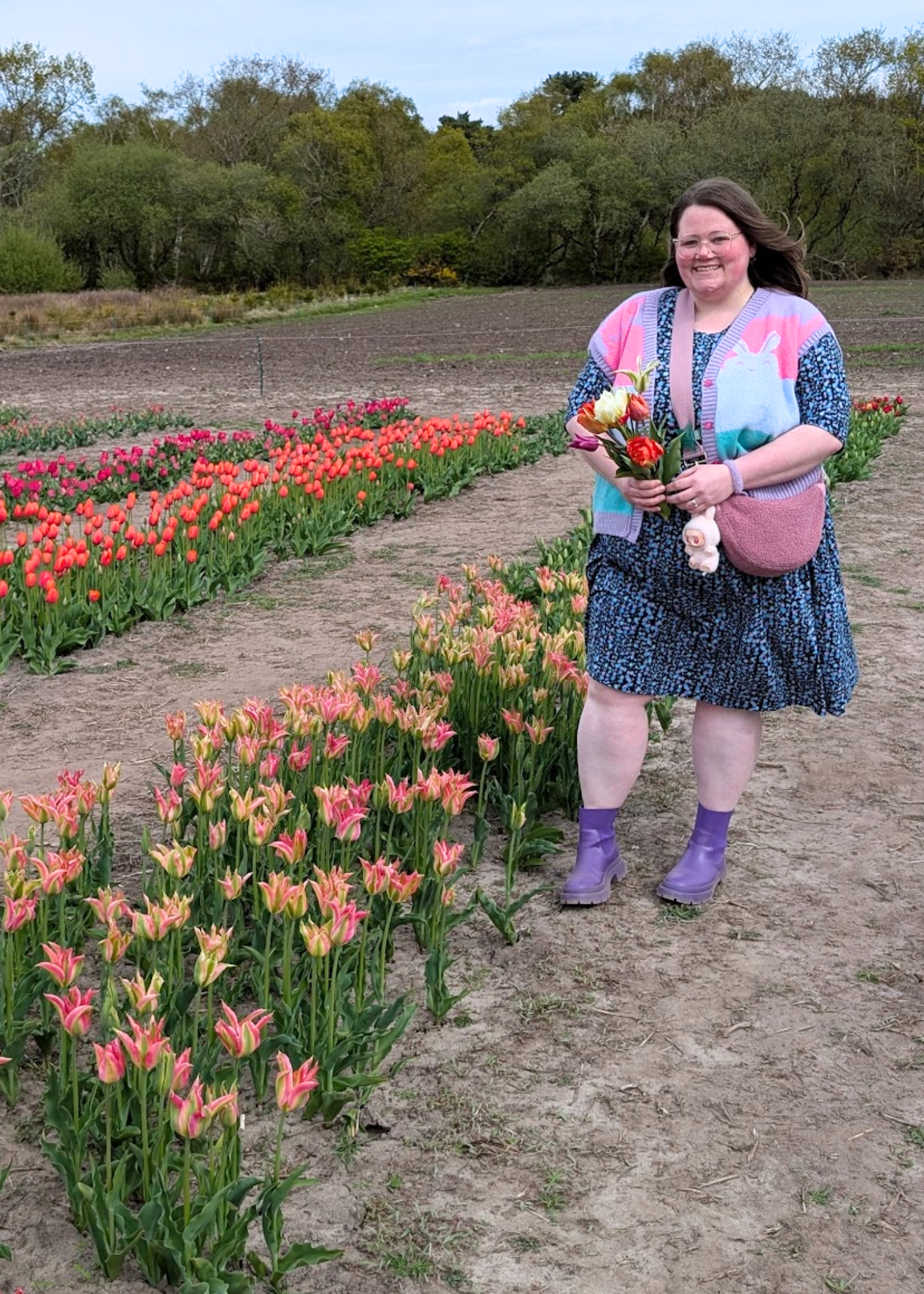 Home of Rainbows - Pastel Peepo Animal Knit Sweater Vest