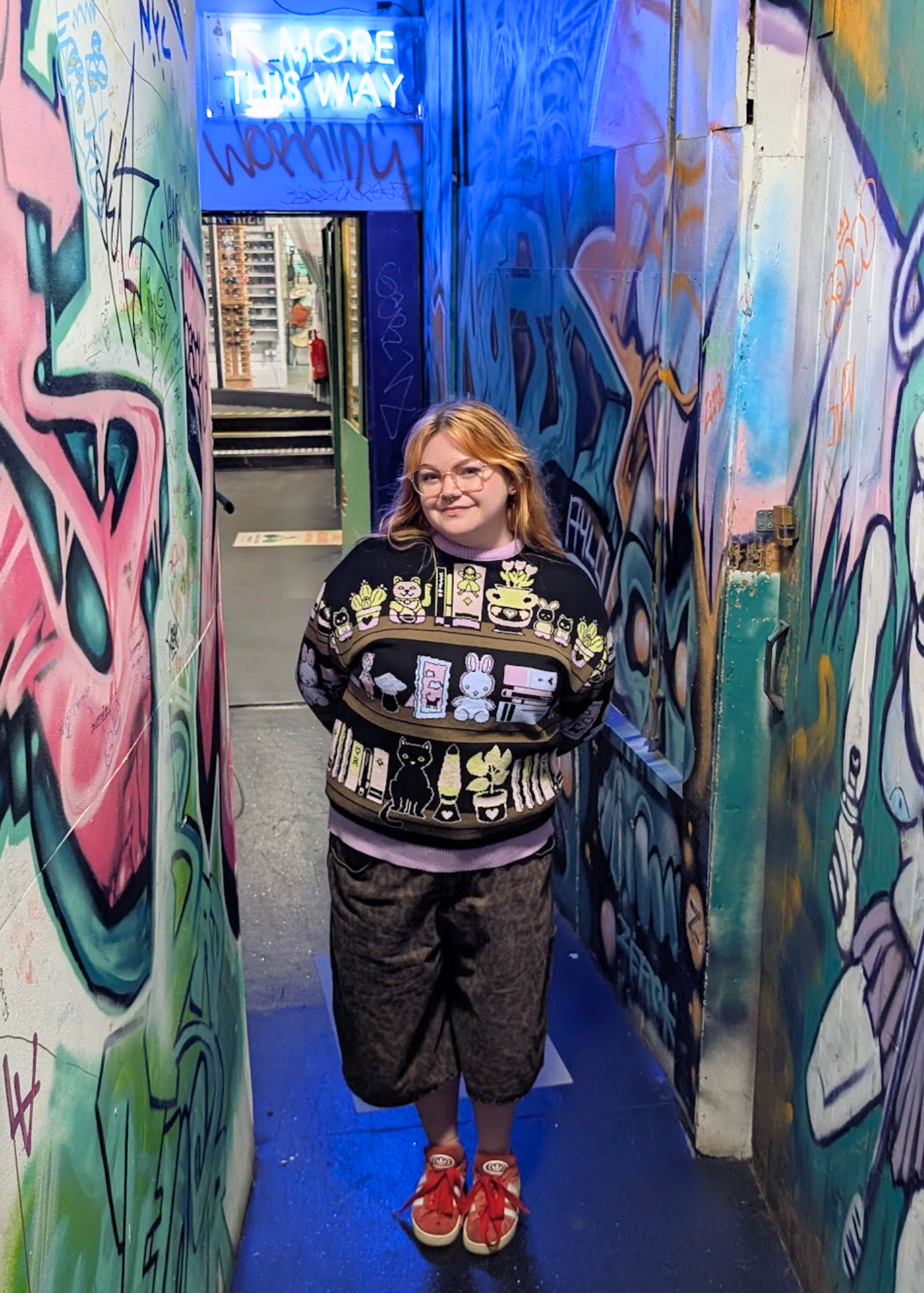 Home of Rainbows - The Trinket Shelfie Knit Jumper