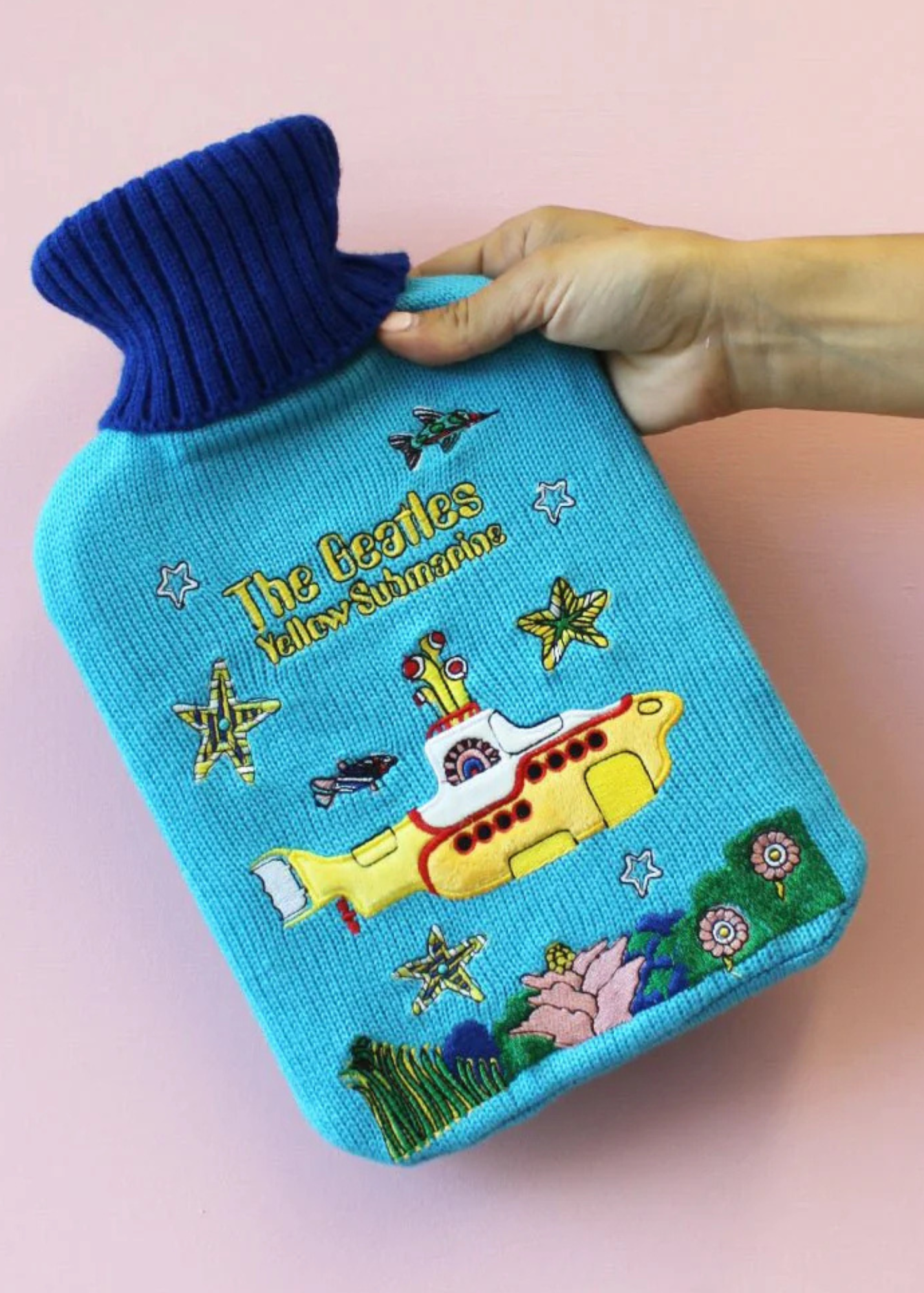 House of Disaster - Beatles Yellow Submarine Hot Water Bottle