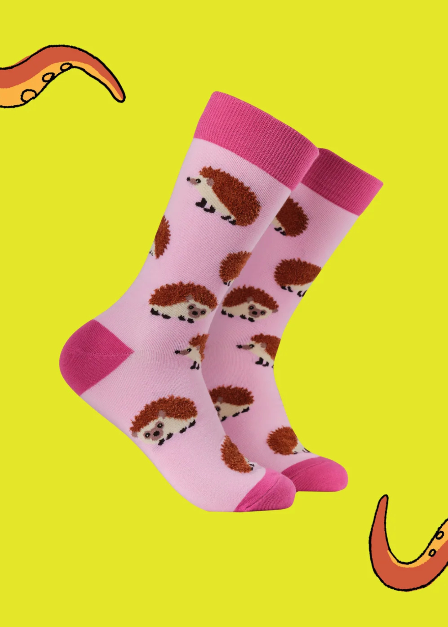 Socktopus - Fluffy Hedgehog Socks