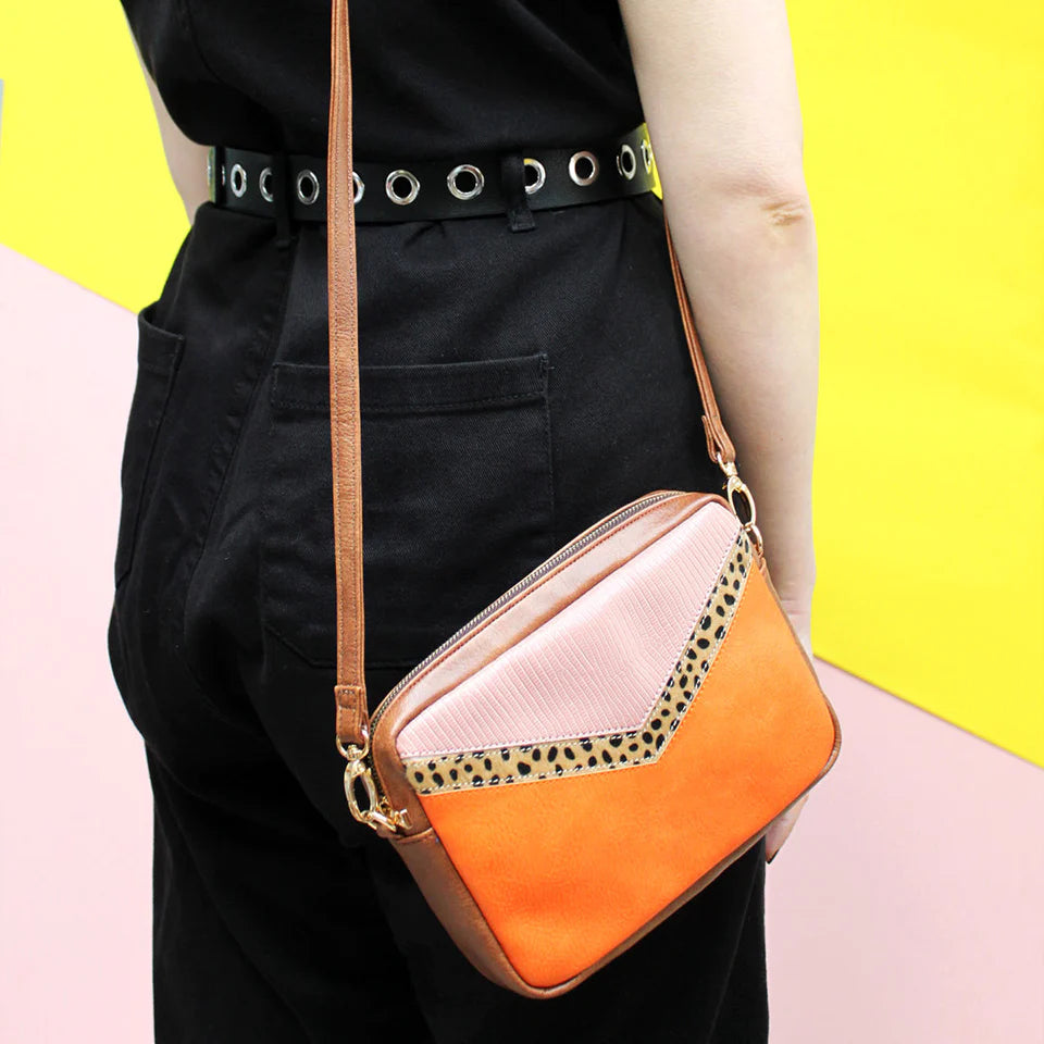 House of Disaster Animal Print Cheetah Mini Bag Thunder Egg