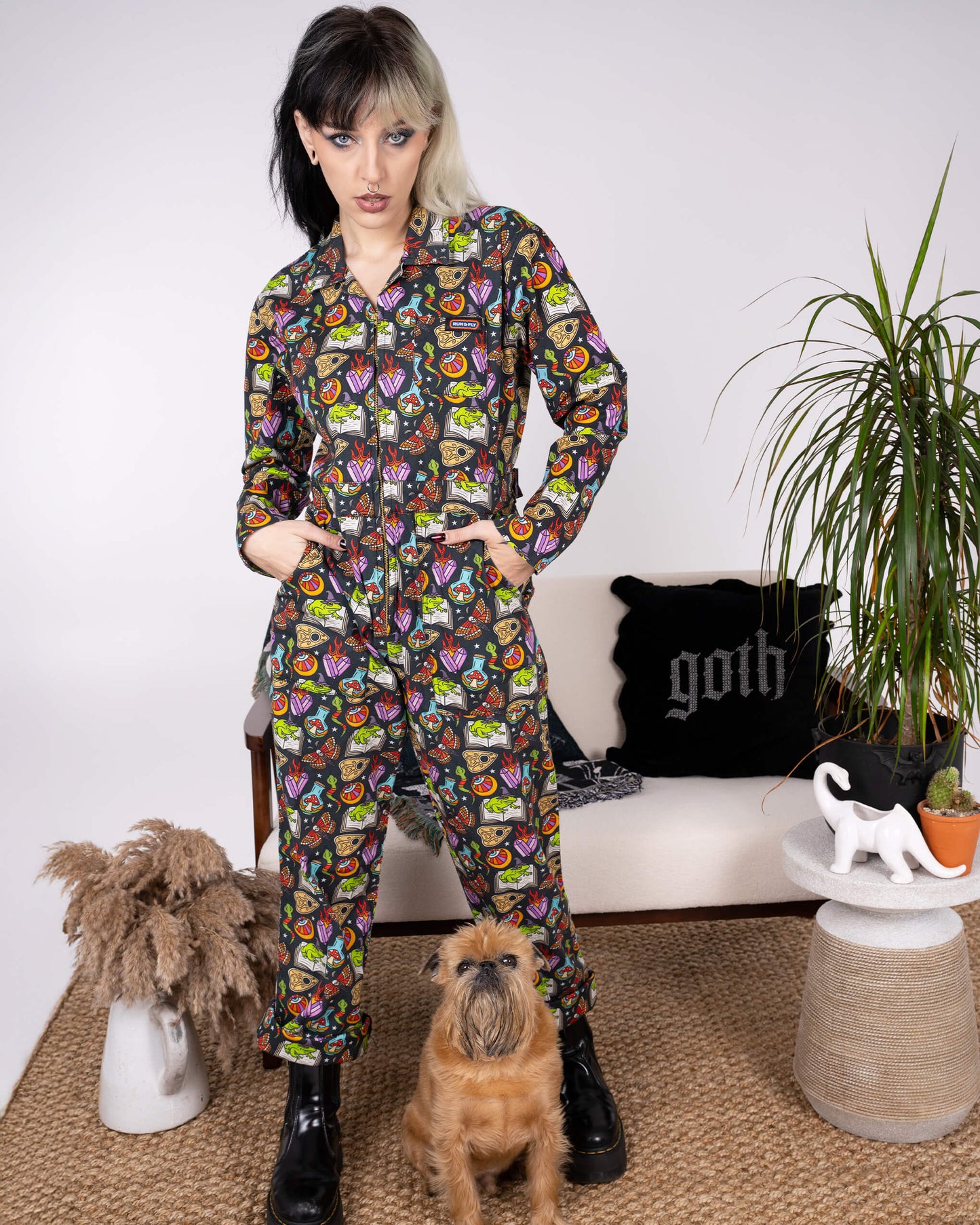 Run & Fly - Bewitched Stretch Twill Boiler Suit