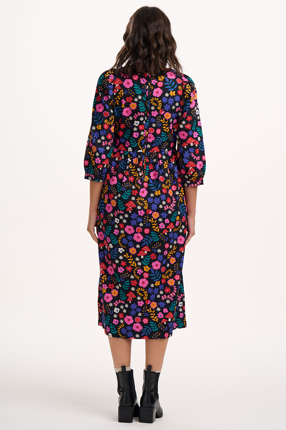Sugarhill Brighton - Maria Toadstool Midi Smock Dress