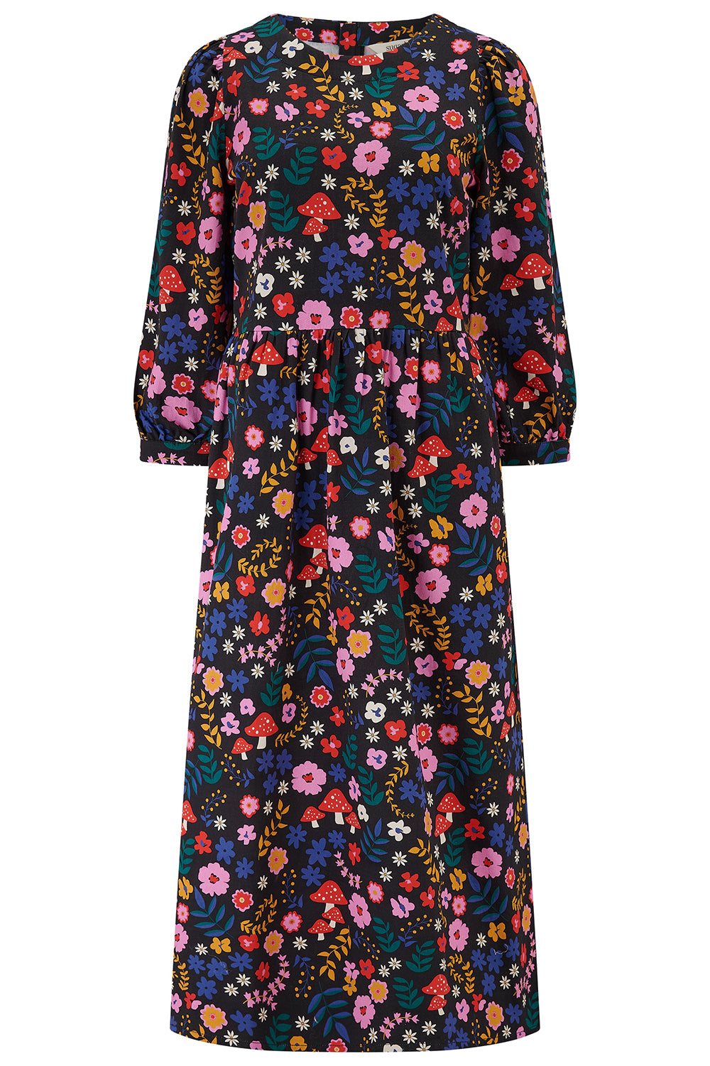 Sugarhill Brighton - Maria Toadstool Midi Smock Dress