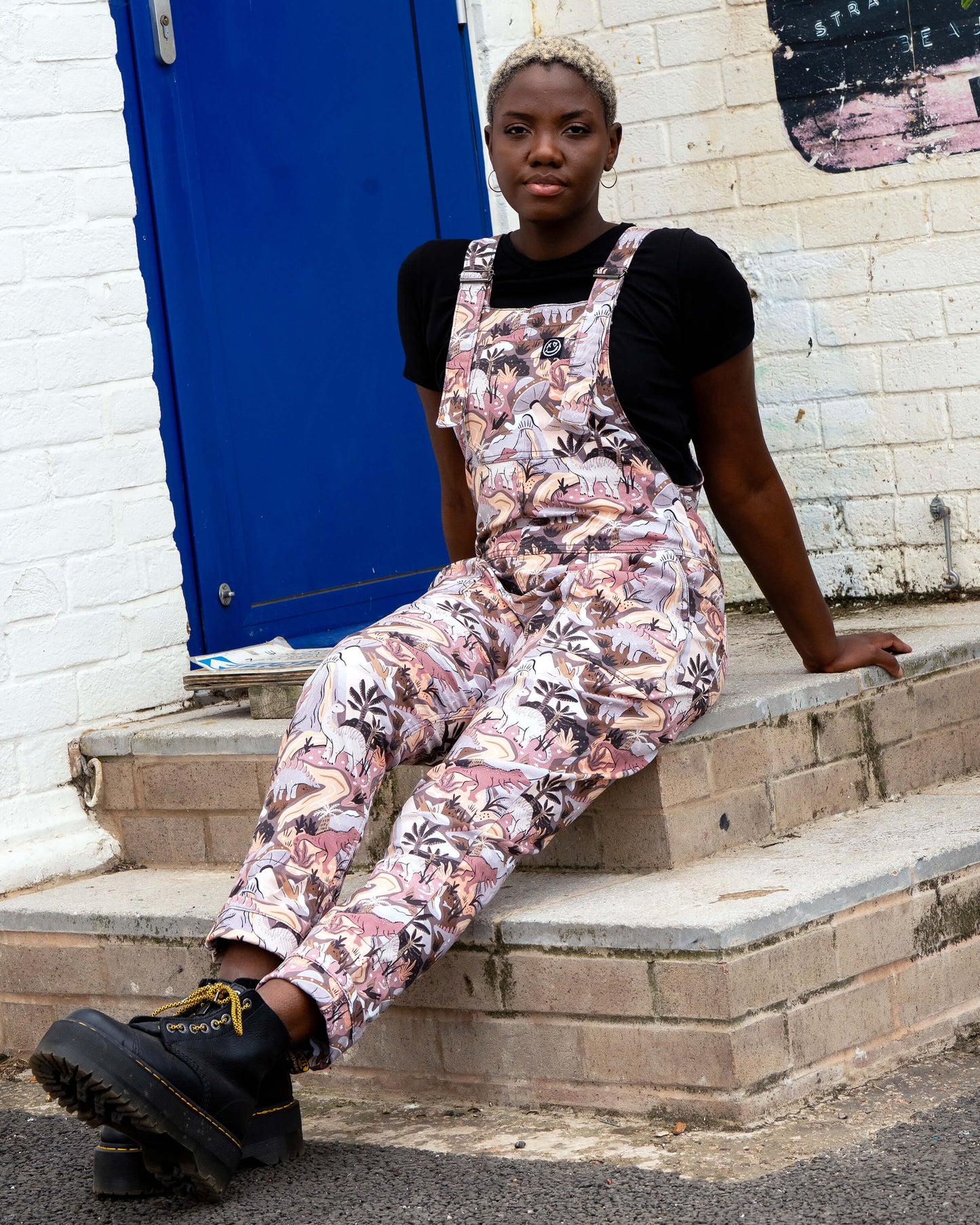 Rebel Romance - Dinoverse Stretch Dungarees