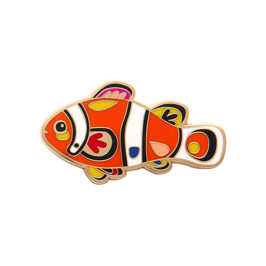 Erstwilder x Pete Cromer - The Charismatic Clownfish Enamel Pin