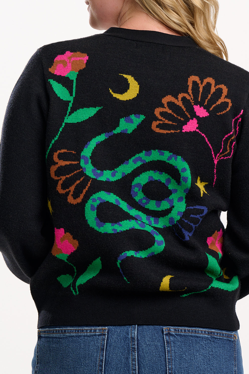 Sugarhill Brighton - Adrian Floral Snake Cardigan