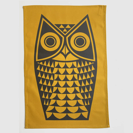 Magpie X Hornsea - Owl Tea Towel