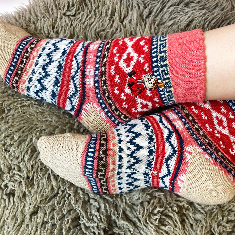 House of Disaster - Moomin Fair Isle Little My Socks
