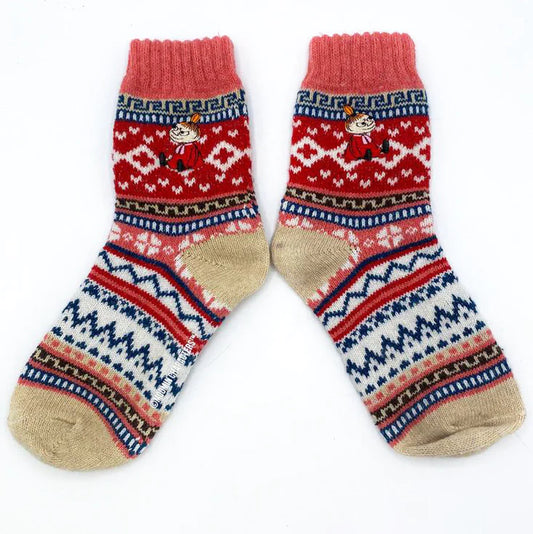 House of Disaster - Moomin Fair Isle Little My Socks