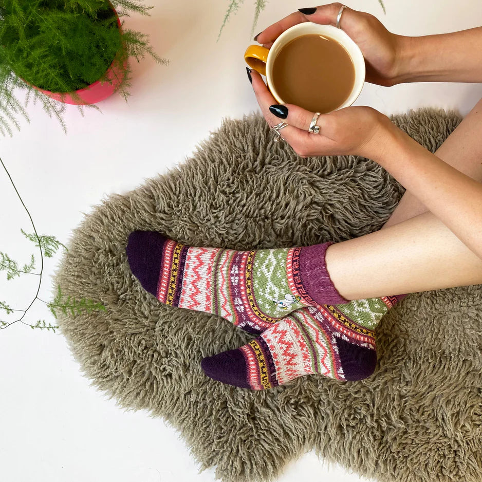 House of Disaster - Moomin Fair Isle Snorkmaiden Socks