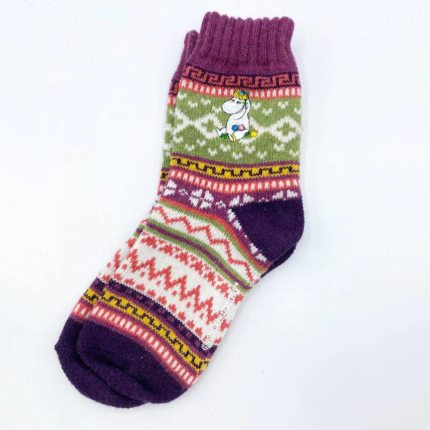 House of Disaster - Moomin Fair Isle Snorkmaiden Socks