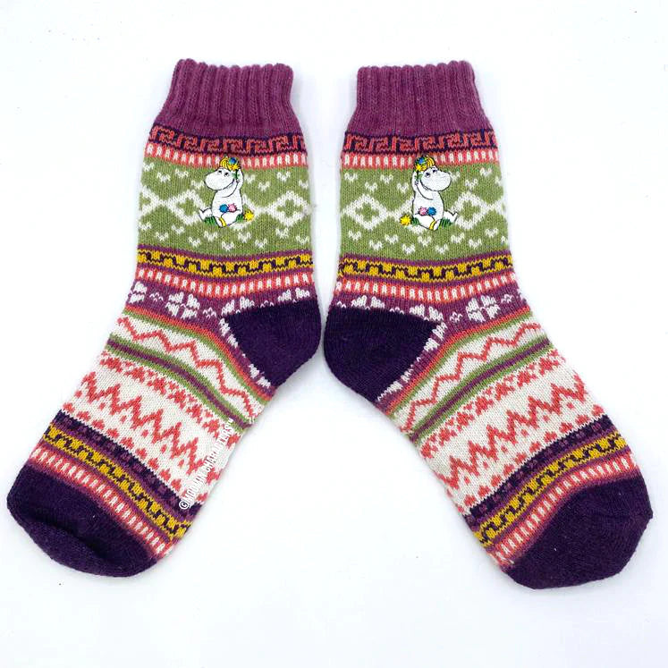 House of Disaster - Moomin Fair Isle Snorkmaiden Socks