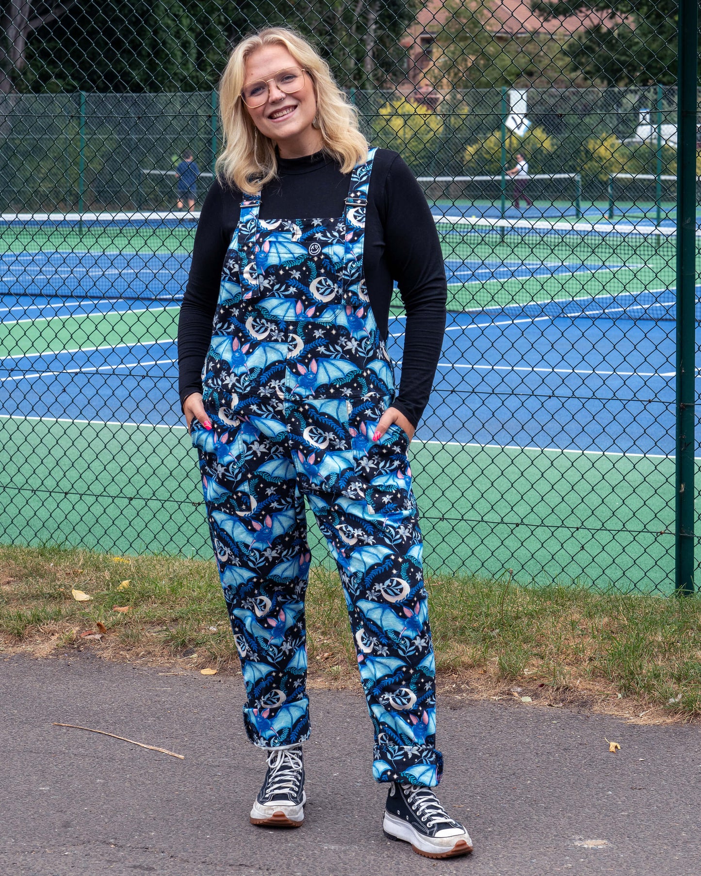 Rebel Romance - Night Flight Stretch Dungarees