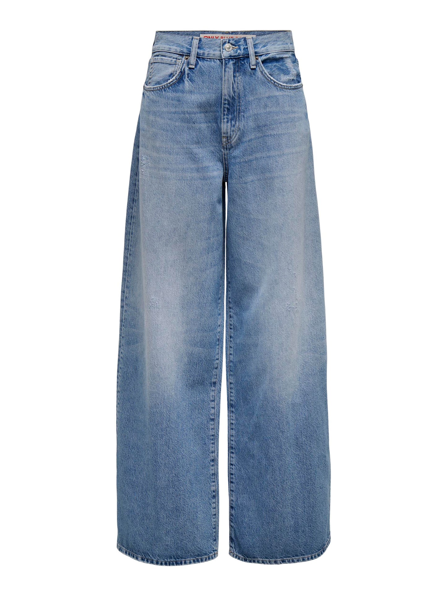 Only - Blue Denim Wide Leg Jeans